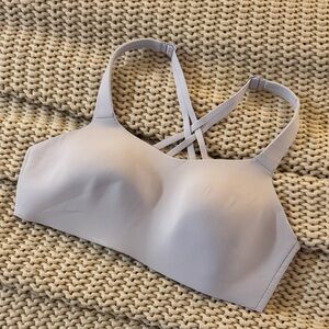 Lululemon Seamless Lilac Cross-Back Bra